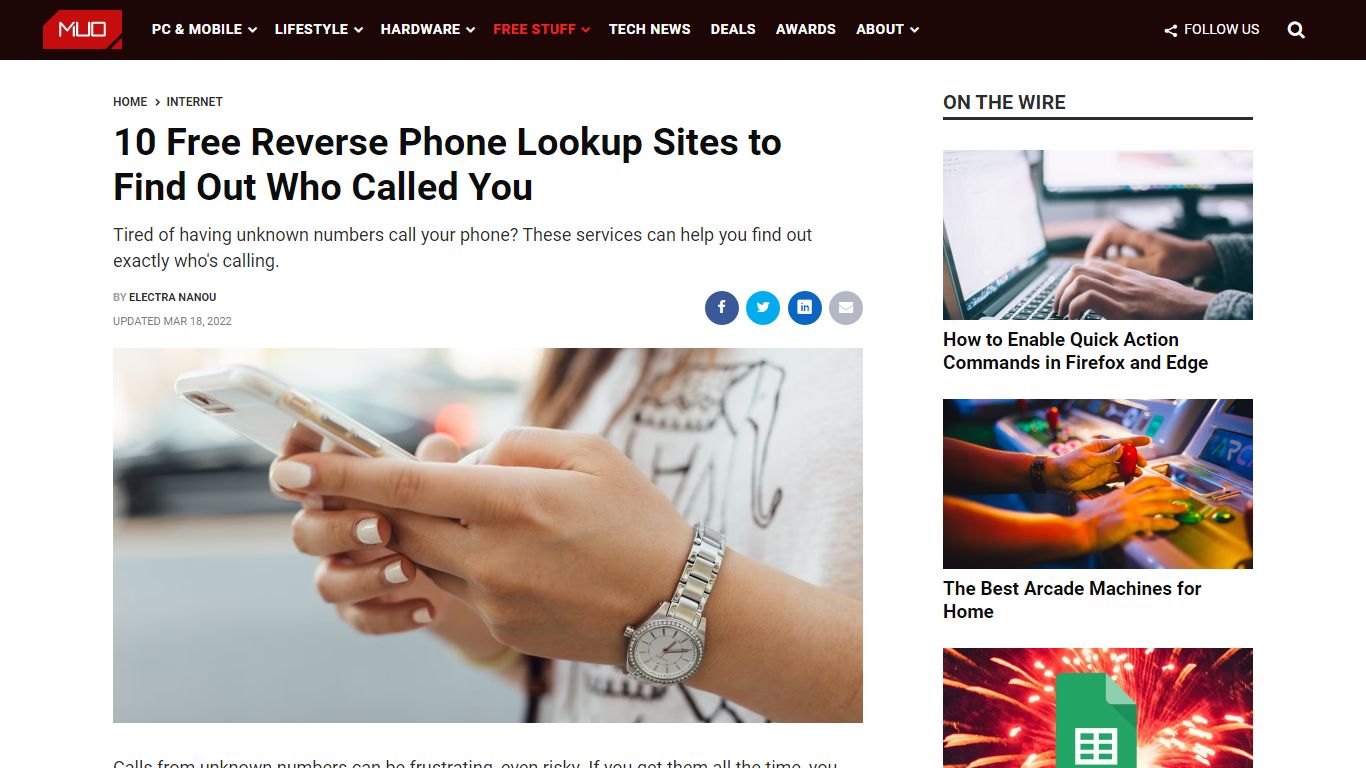 10 Free Reverse Phone Lookup Sites to Find Out Who Called You - MUO